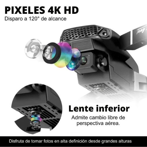 [OFERTA] - Drone E99 Max Sky Vision 4K + DOBLE BATERÍA + CONTROL CON PANTALLA PARA CELULAR