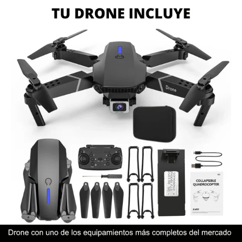 [OFERTA] - Drone E99 Max Sky Vision 4K + DOBLE BATERÍA + CONTROL CON PANTALLA PARA CELULAR